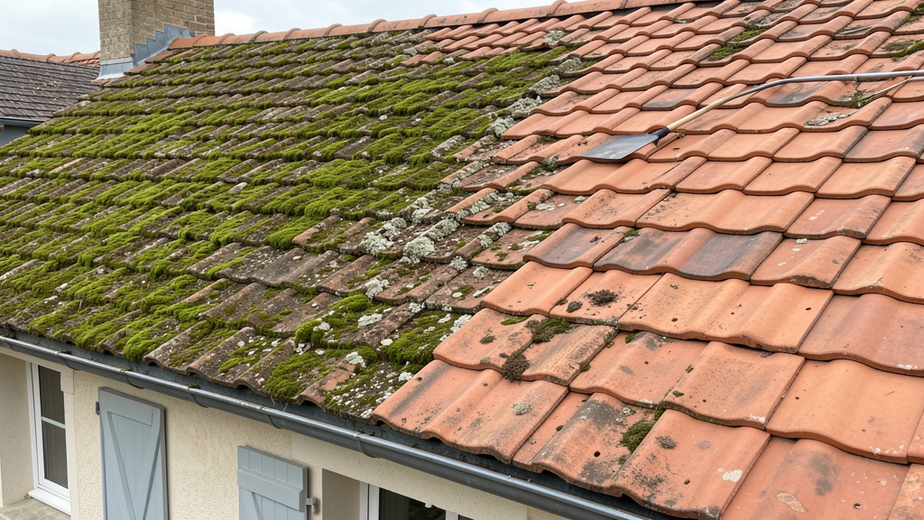 Devis pour un nettoyage complet de mousse sur toiture à prix réduit